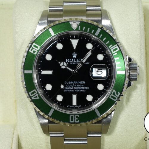 ロレックス サブマリーナー デイト Ref.16610LV ステンレススチール ブラック文字盤 中古 pgdr3c4w 商品画像1