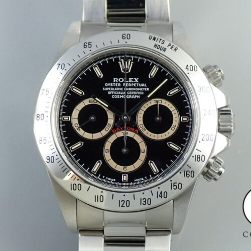 ロレックス デイトナ エルプリメロ Ref.16520 ステンレススチール ブラック文字盤 商品画像1