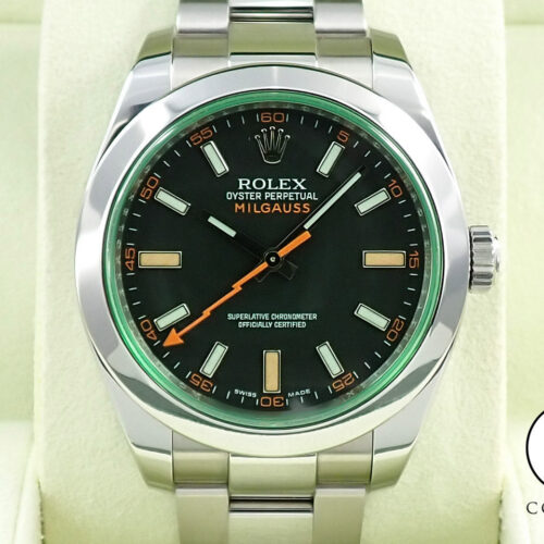 ロレックス ミルガウス Ref.116400GV ステンレススチール ブラック文字盤 商品画像1
