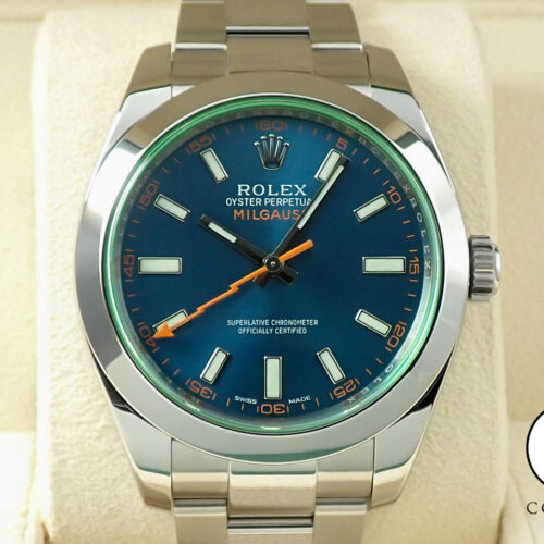 ロレックス ミルガウス Ref.116400GV ステンレススチール Zブルー文字盤 商品画像1