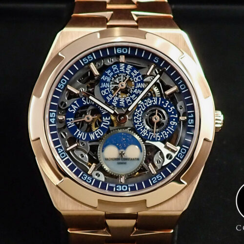 ヴァシュロンコンスタンタン オーヴァーシーズ エクストラフラット パーペチュアルカレンダー スケルトン Ref.4300V/120R-B642 スケルトン文字盤 未使用 657KMCZV 商品画像1