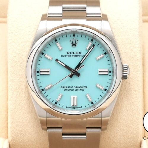 ロレックス オイスターパーペチュアル36 Ref.126000 ステンレススチール ターコイズ文字盤 商品画像1