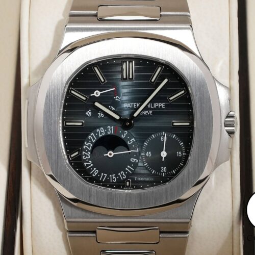 パテックフィリップ ノーチラス プチコンプリケーション TIFFANY&CO. Ref.5712/1A-001 ステンレススチール ブルー文字盤 商品画像1