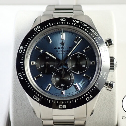 ゼニス クロノマスター スポーツ ヨシダ スペシャル エディション Ref.03.3104.3600/54.M3100 アクアブルー文字盤 未使用 UHL0RS8K 商品画像1