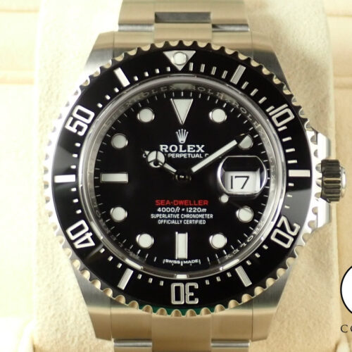ロレックス シードゥエラー Ref.126600 ステンレススチール ブラック文字盤 商品画像1