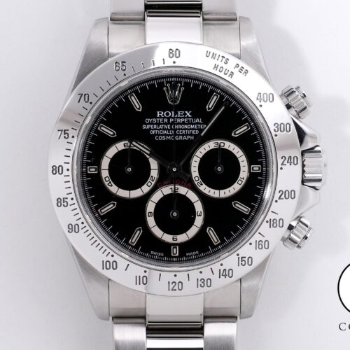 ロレックス デイトナ エルプリメロ Ref.16520 ステンレススチール ブラック文字盤 中古 ovbx4o5a 商品画像1