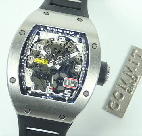 リシャールミル オーバーサイズデイト Ref.RM029 ブラック/シルバー文字盤 中古 oversizedate-2 商品画像1