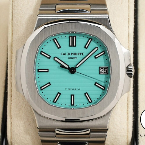 パテックフィリップ ノーチラス TIFFANY＆CO. Ref.5711/1A-018 ステンレススチール ティファニー ターコイズ文字盤 商品画像1