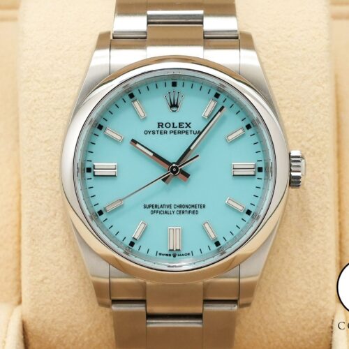 ロレックス オイスターパーペチュアル36 Ref.126000 ステンレススチール ターコイズ文字盤 商品画像1