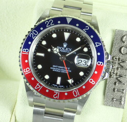 ロレックス GMTマスターII Ref.16710T ブラック文字盤 中古 gmt-master-51 オイスターブレスレット 商品画像1