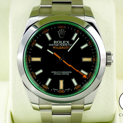 ロレックス ミルガウス Ref.116400GV ステンレススチール ブラック文字盤 商品画像1