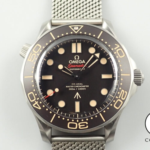 オメガ シーマスター ダイバー 300M コーアクシャル マスター クロノメーター 42MM Ref.210.90.42.20.01.001 ブラウン文字盤 中古 088FVYVP 商品画像1