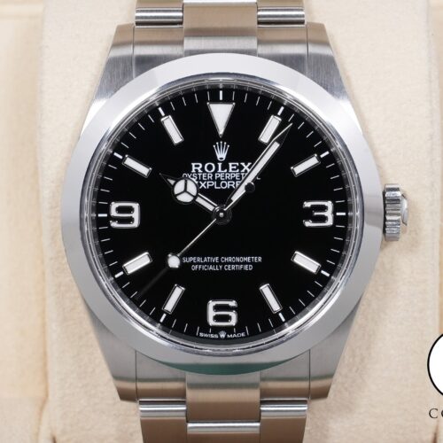 ロレックス エクスプローラー40 Ref.224270 ステンレススチール ブラック文字盤 中古 ahj79cff 商品画像1