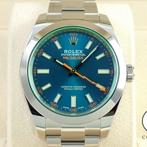 ロレックス ミルガウス Ref.116400GV ステンレススチール Zブルー文字盤 商品画像1