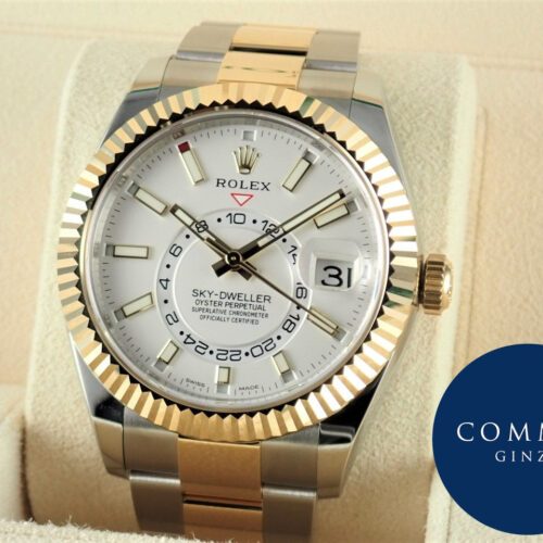 ロレックス スカイドゥエラー Ref.326933 シルバー文字盤 未使用 sky-dweller-17 オイスターブレスレット 商品画像1