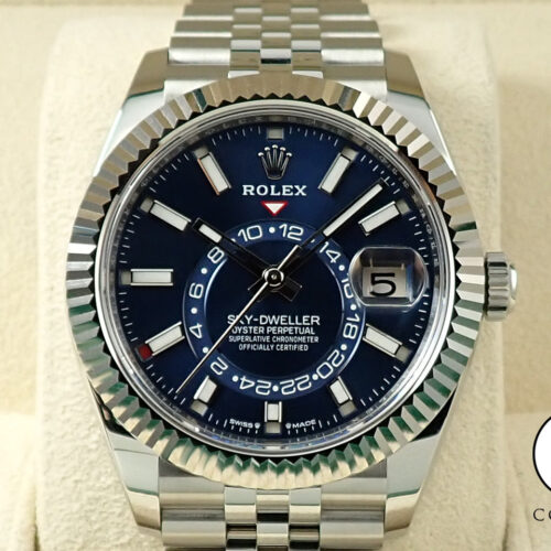 ロレックス スカイドゥエラー Ref.336934 ステンレススチール/ホワイトゴールド ブルー文字盤 ジュビリーブレスレット 未使用 M01588J0 商品画像1