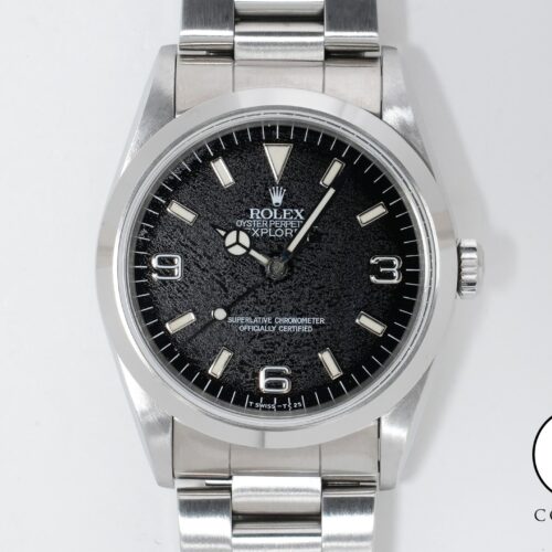 ロレックス エクスプローラーI Ref.14270 ステンレススチール ブラック文字盤 オイスターブレスレット 中古 6rvyodzt 商品画像1