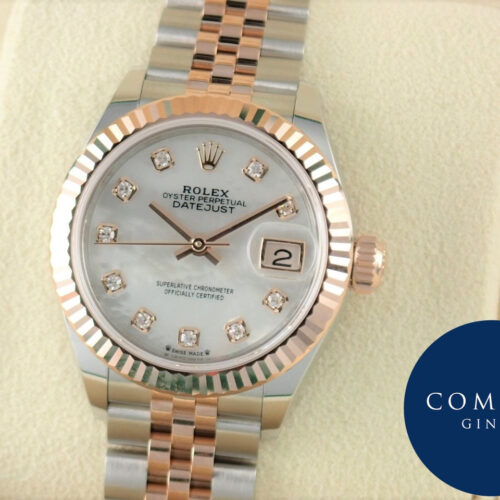ロレックス デイトジャスト28 Ref.279171 ホワイトシェル文字盤 未使用 datejust-140 ジュビリーブレスレット 商品画像1