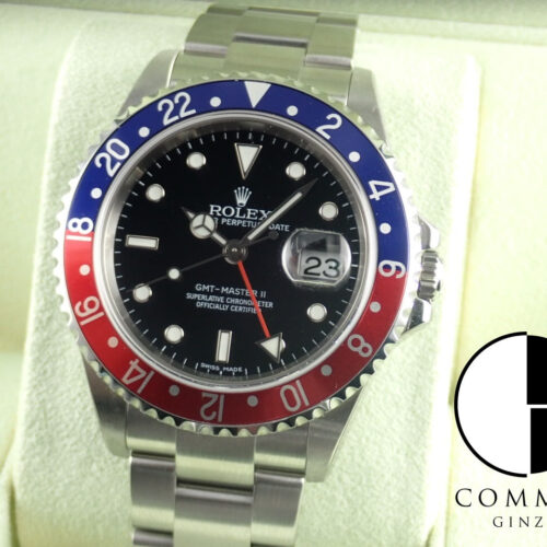 ロレックス GMTマスターII Ref.16710 ブラック文字盤 未使用 gmt-master2-95 オイスターブレスレット 商品画像1