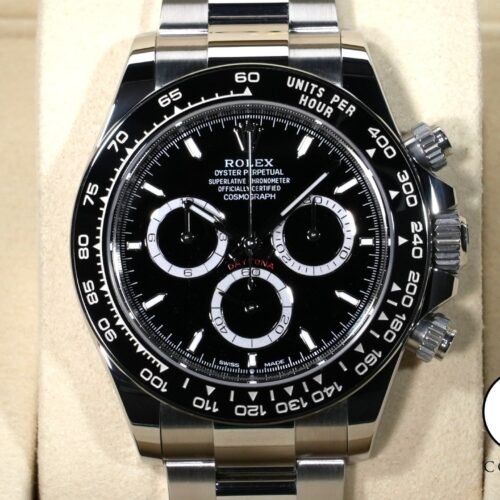 ロレックス デイトナ Ref.126500LN ステンレススチール ブラック文字盤 美品 qx69n3dy 商品画像1
