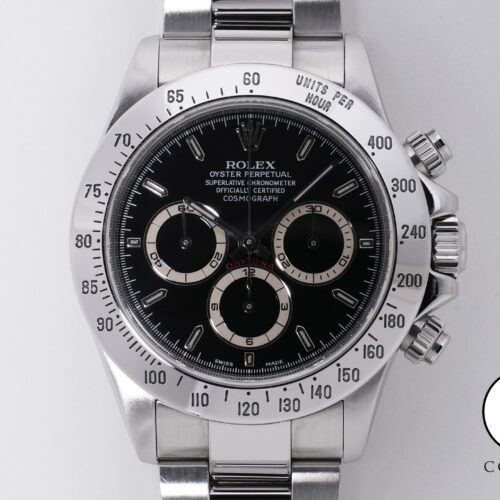 ロレックス デイトナ エルプリメロ Ref.16520 ステンレススチール ブラック文字盤 中古 b8yp7qv4 商品画像1