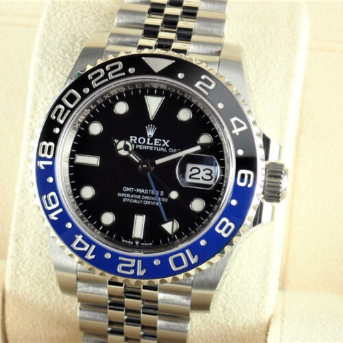 ロレックス GMTマスターII Ref.126710BLNR ブラック文字盤 未使用 gmt-master2-78 ジュビリーブレスレット 商品画像1