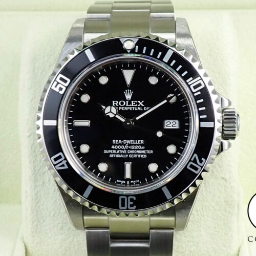 ロレックス シードゥエラー Ref.16600 ステンレススチール ブラック文字盤 商品画像1