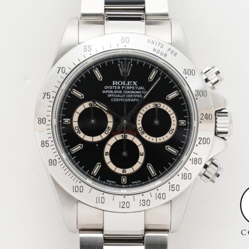ロレックス デイトナ エルプリメロ Ref.16520 ステンレススチール ブラック文字盤 中古 m2b89vy3 商品画像1