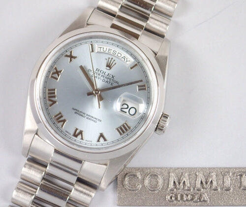ロレックス デイデイト Ref.18206 アイスブルー文字盤 中古 day-date-9 商品画像1