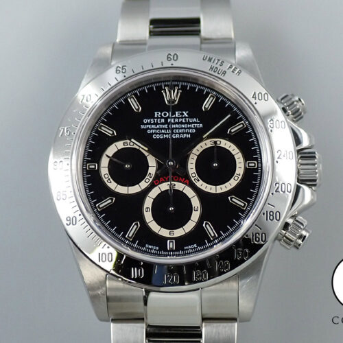 ロレックス デイトナ エルプリメロ Ref.16520 ステンレススチール ブラック文字盤 商品画像1