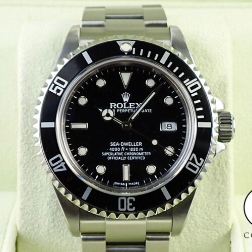 ロレックス シードゥエラー Ref.16600 ステンレススチール ブラック文字盤 商品画像1