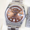 ロレックス デイデイト Ref.118209 ブラウン文字盤 中古 day-date-17 商品画像1
