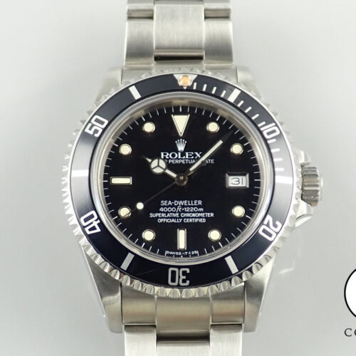 ロレックス シードゥエラー トリプルシックス Ref.16660 ステンレススチール ブラック文字盤 商品画像1