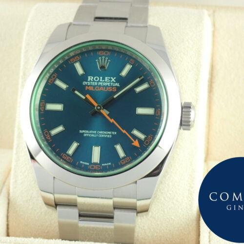 ロレックス ミルガウス Ref.116400GV Zブルー文字盤 美品 milgauss-23 商品画像1