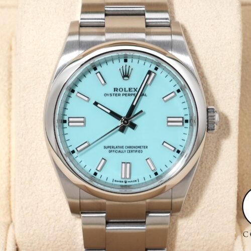 ロレックス オイスターパーペチュアル36 Ref.126000 ステンレススチール ターコイズ文字盤 商品画像1