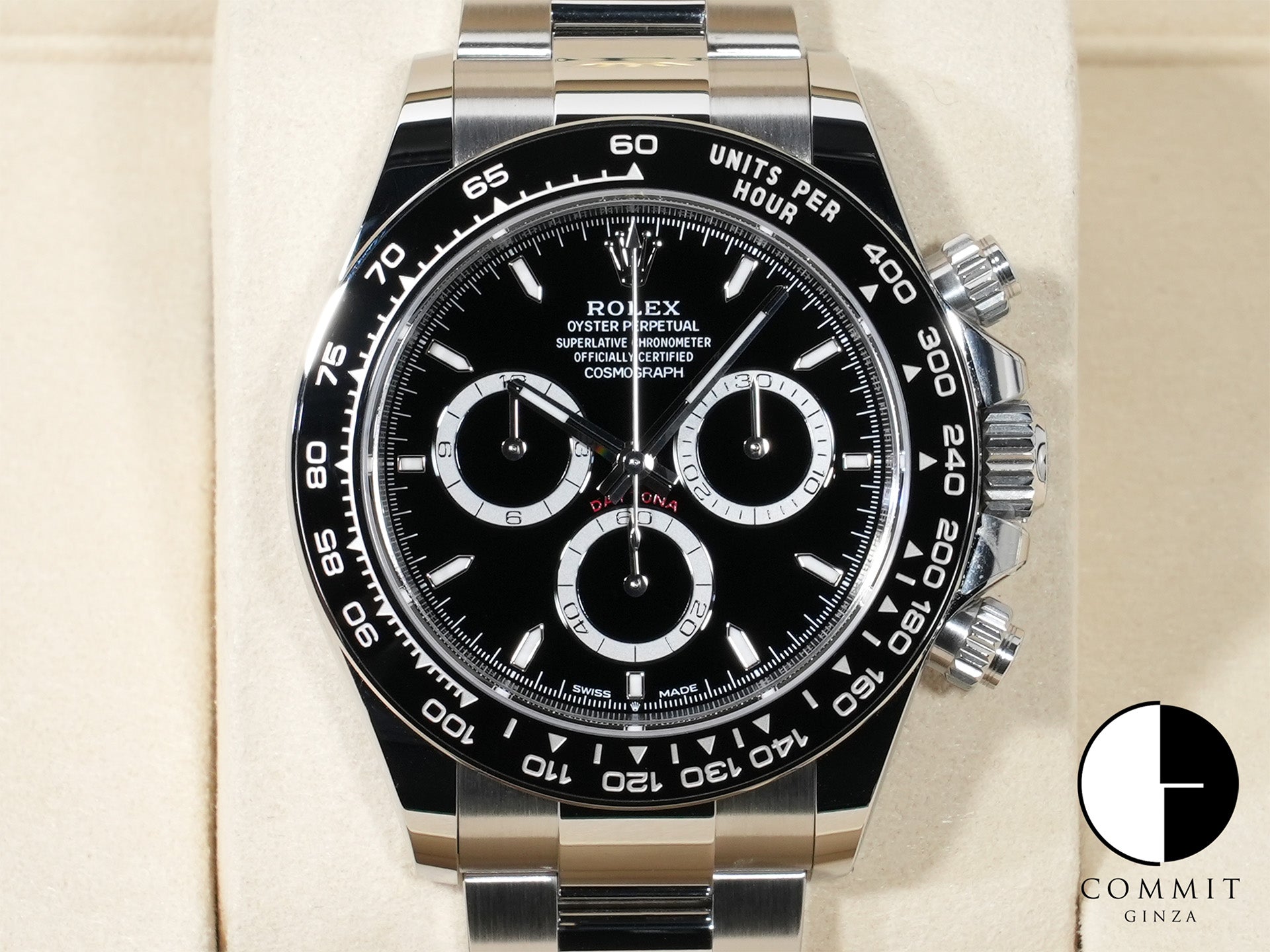 ロレックス デイトナ Ref.126500LN ステンレススチール ブラック文字盤 未使用 n8o52ziw 商品画像1