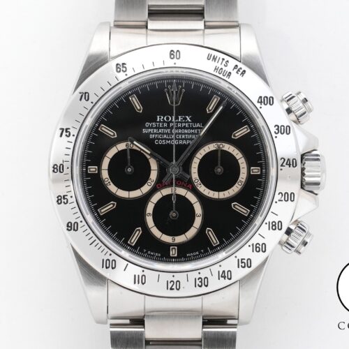 ロレックス デイトナ エルプリメロ Ref.16520 ステンレススチール ブラック文字盤 中古 p8s9naz8 商品画像1