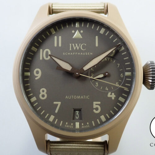 IWC ビッグ パイロット ウォッチ トップガン モハーヴェ デザート Ref.IW506003 ダークブラウン文字盤 美品 95ZFYMVY 商品画像1