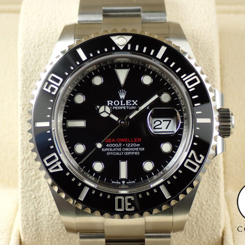 ロレックス シードゥエラー Ref.126600 ステンレススチール ブラック文字盤 商品画像1