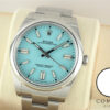 ロレックス オイスターパーペチュアル Ref.124300 ターコイズブルー文字盤 未使用 oyster-perpetual-60 商品画像1