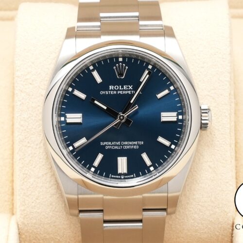 ロレックス オイスターパーペチュアル36 Ref.126000 ステンレススチール ブライトブルー文字盤 商品画像1