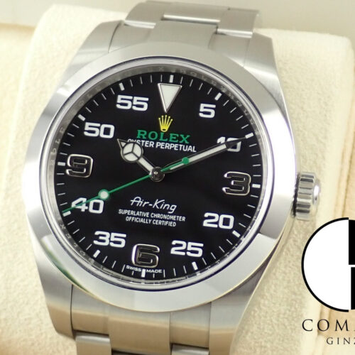 ロレックス エアキング Ref.116900 ブラック文字盤 中古 airking-45 商品画像1