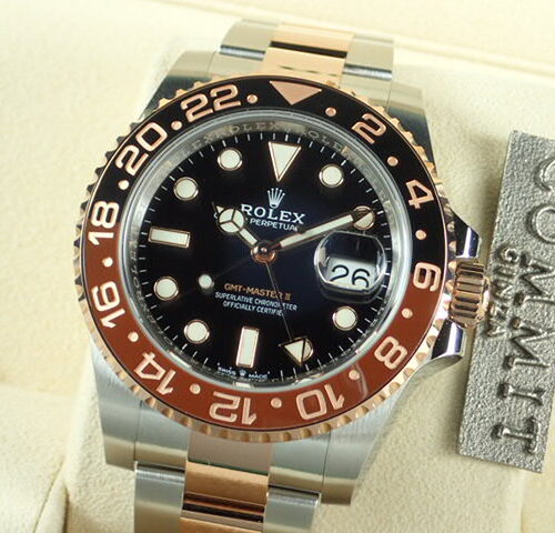 ロレックス GMTマスターII Ref.126711CHNR ブラック文字盤 未使用 gmt-master-60 オイスターブレスレット オイスターブレスレット 商品画像1