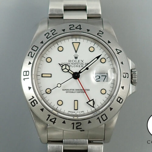 ロレックス エクスプローラーII Ref.16570 ステンレススチール ホワイト文字盤 商品画像1