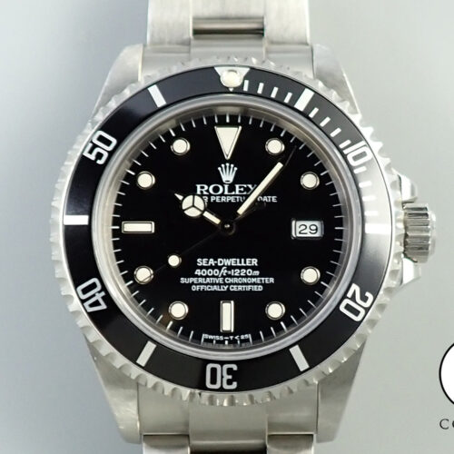 ロレックス シードゥエラー Ref.16600 ステンレススチール ブラック文字盤 商品画像1