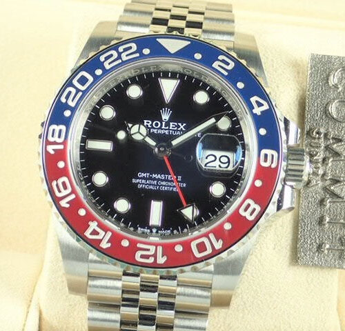 ロレックス GMTマスターII Ref.126710BLRO ブラック文字盤 美品 gmt-master-109 ジュビリーブレスレット 商品画像1