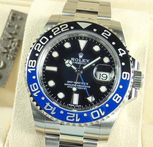 ロレックス GMTマスターII Ref.116710BLNR ブラック文字盤 未使用 gmt-master-84 オイスターブレスレット 商品画像1