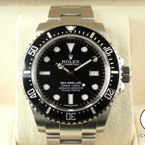 ロレックス シードゥエラー 4000 Ref.116600 ステンレススチール ブラック文字盤 商品画像1