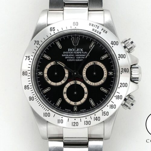 ロレックス デイトナ エルプリメロ Ref.16520 ステンレススチール ブラック文字盤 中古 xyfnntdc 商品画像1