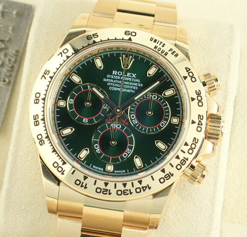ロレックス デイトナ Ref.116508 グリーン文字盤 未使用 daytona-181 商品画像1
